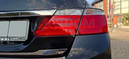 Накладки на задние фонари (реснички) для Honda Accord IX (седан) 2012-2015